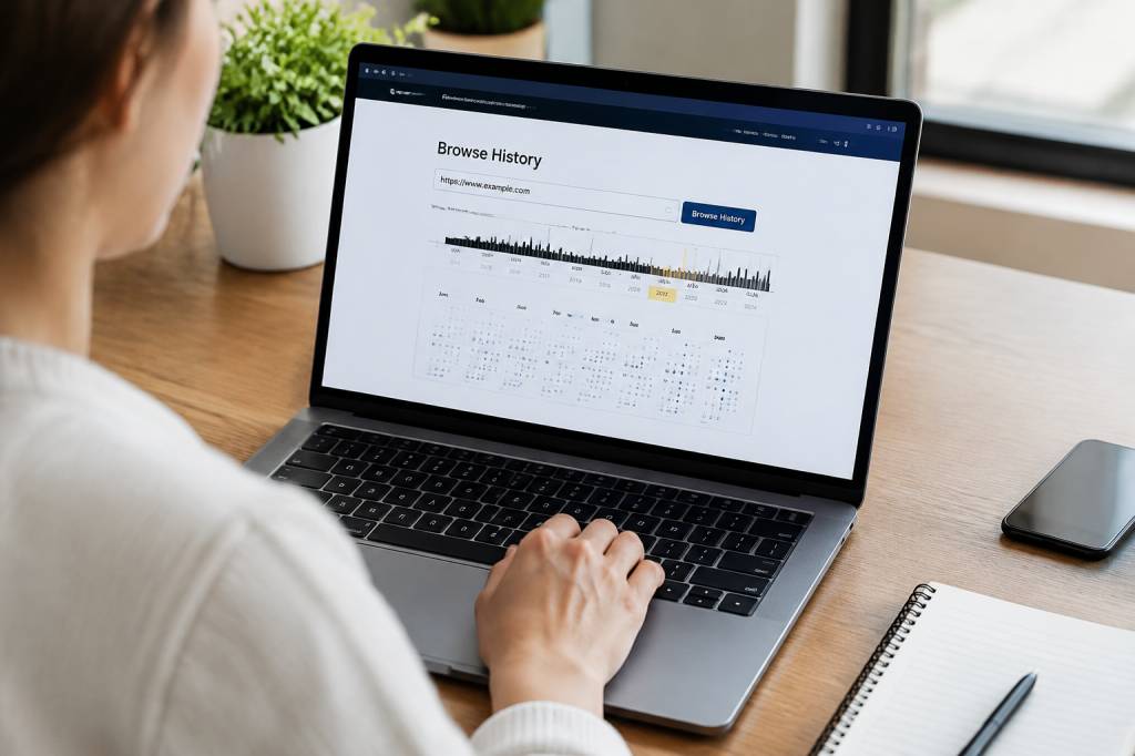 Comment consulter un site web avec la Wayback Machine